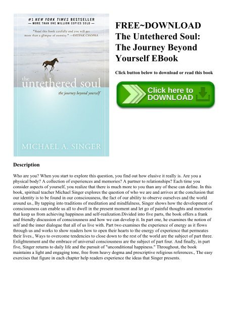 the untethered soul pdf free download